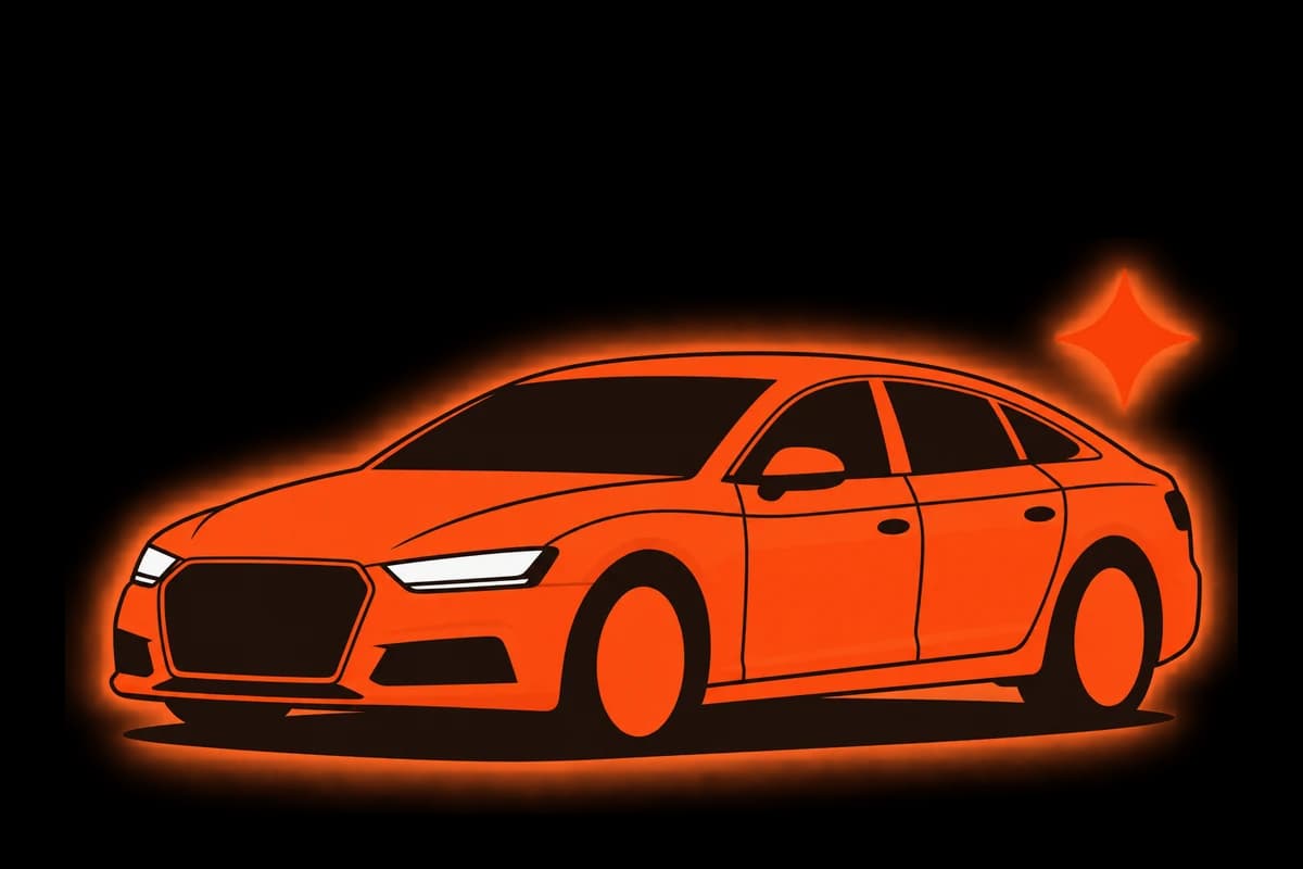 Audi A5, ilustracija