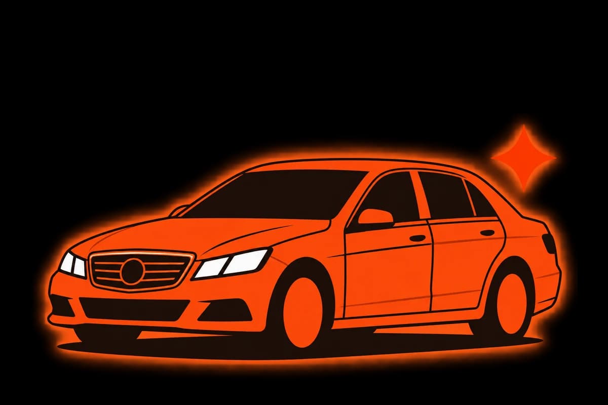Mercedes-Benz E 220, ilustracija