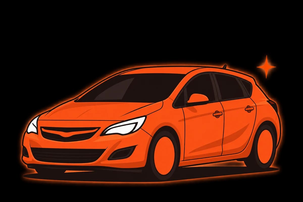 Opel Astra, ilustracija