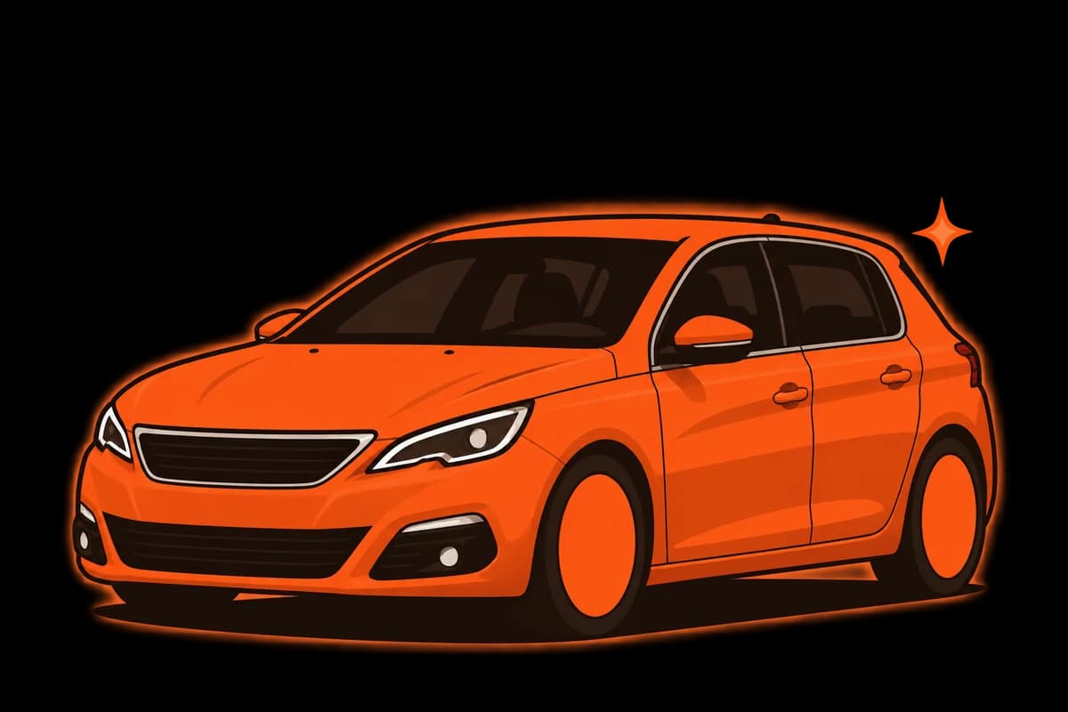 Peugeot 308, ilustracija