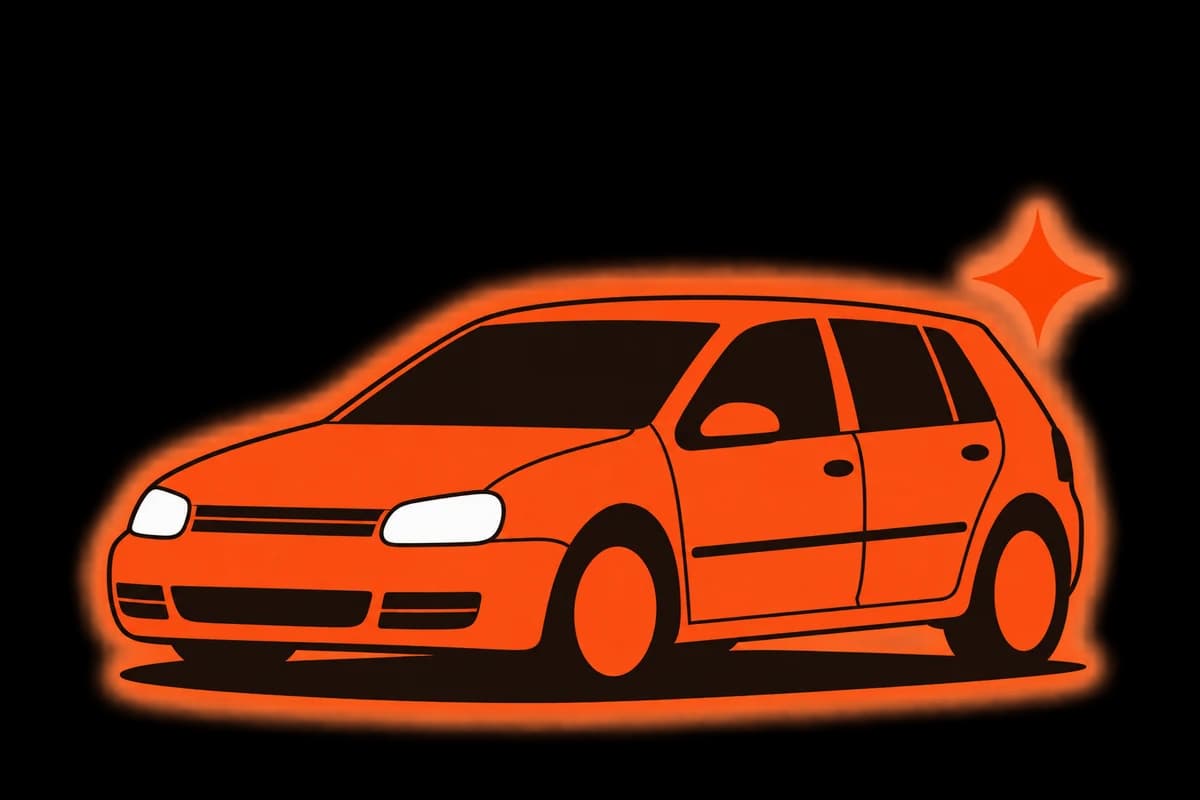 Volkswagen Golf 4, ilustracija