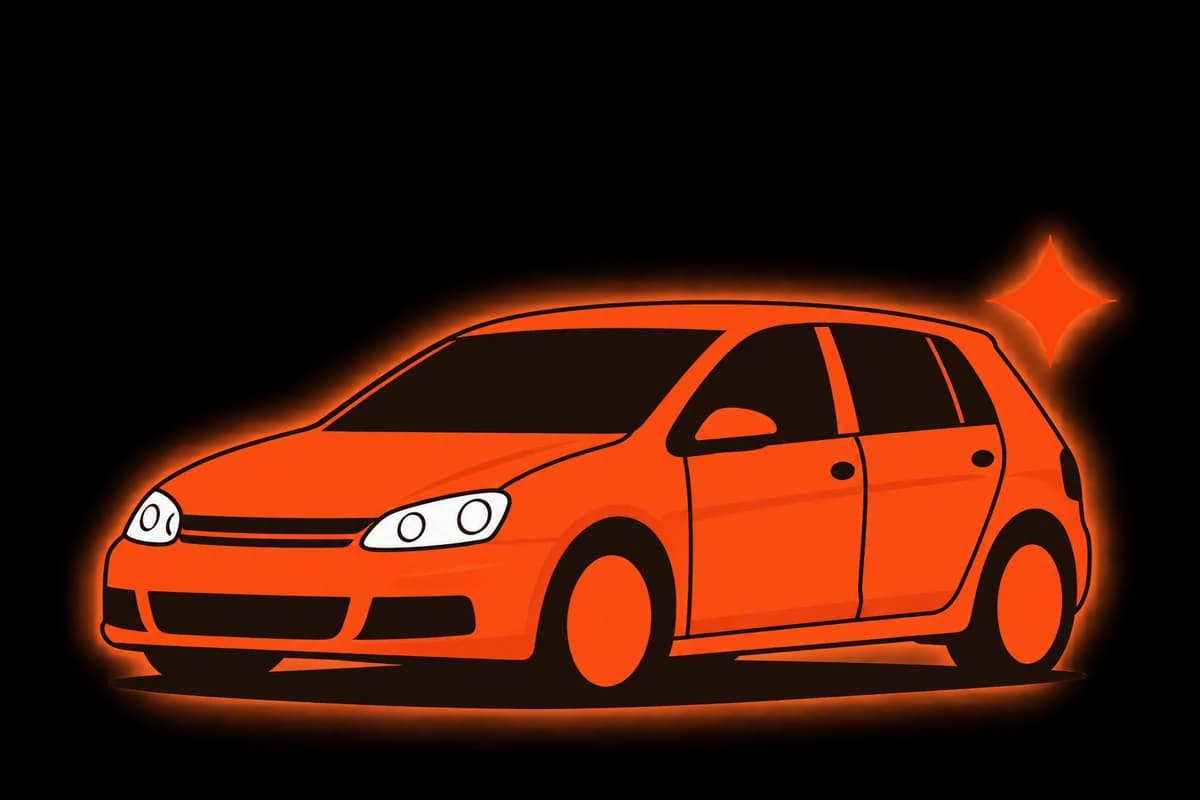 Volkswagen Golf 5, ilustracija