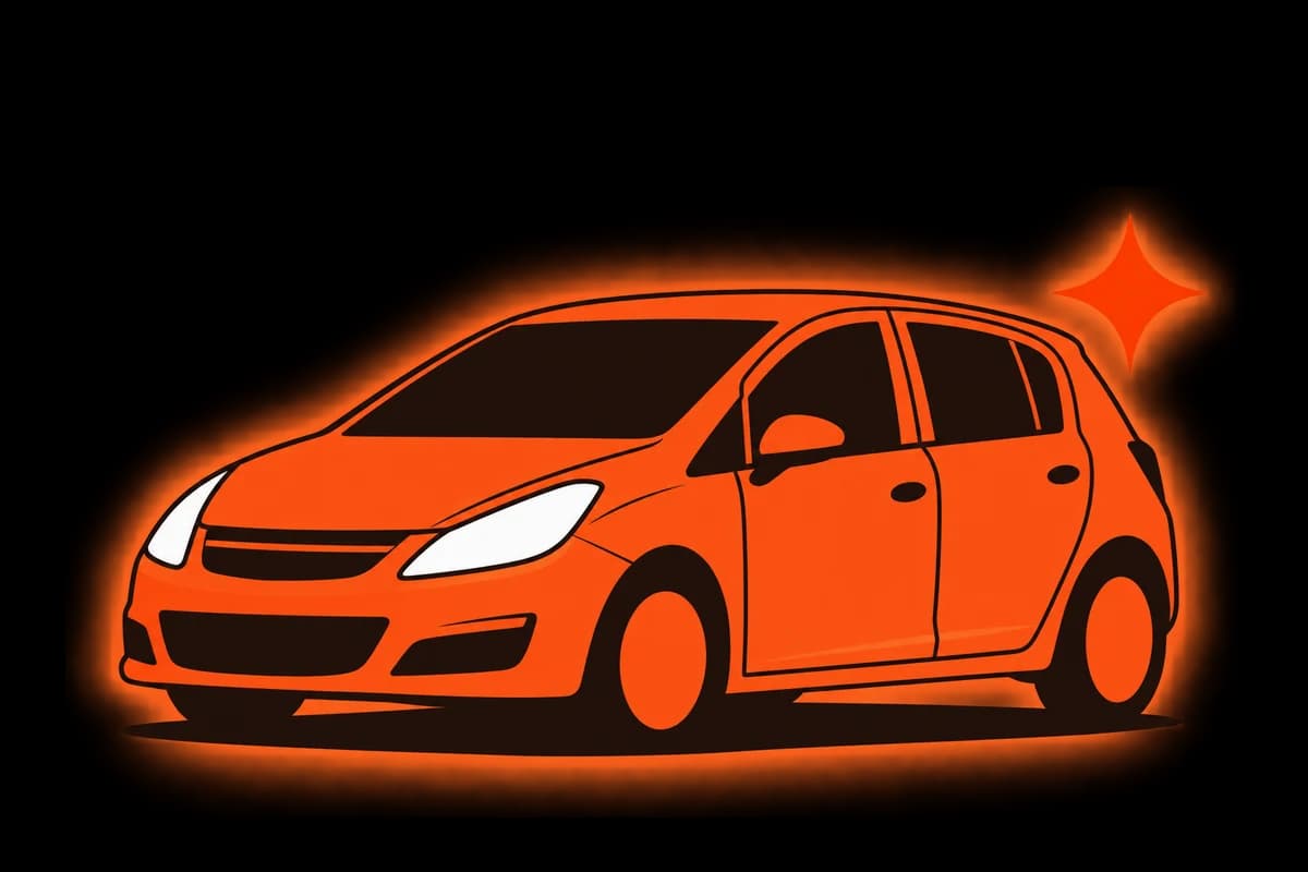 Opel Corsa, ilustracija