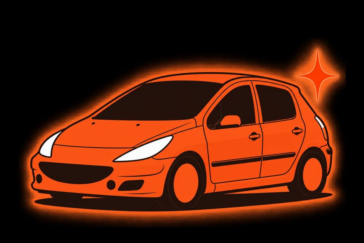 Peugeot 307, ilustracija