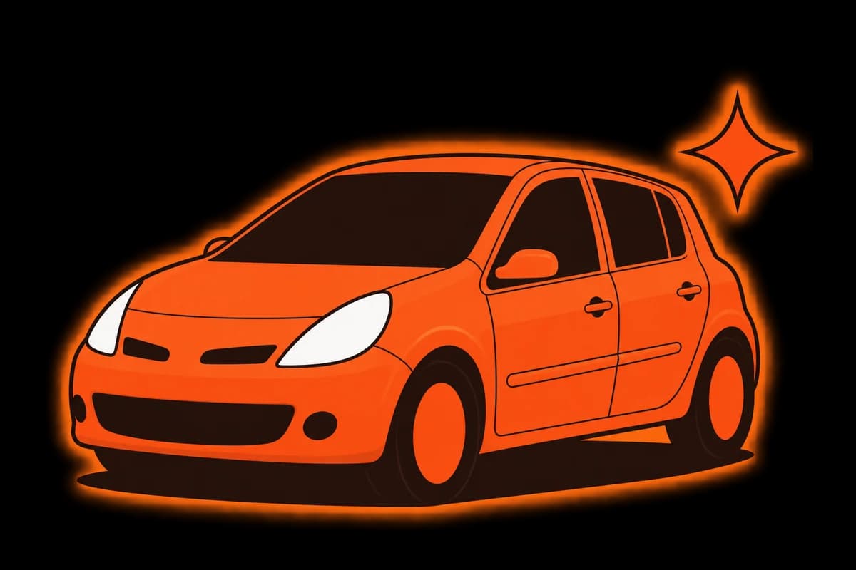 Renault Clio, ilustracija