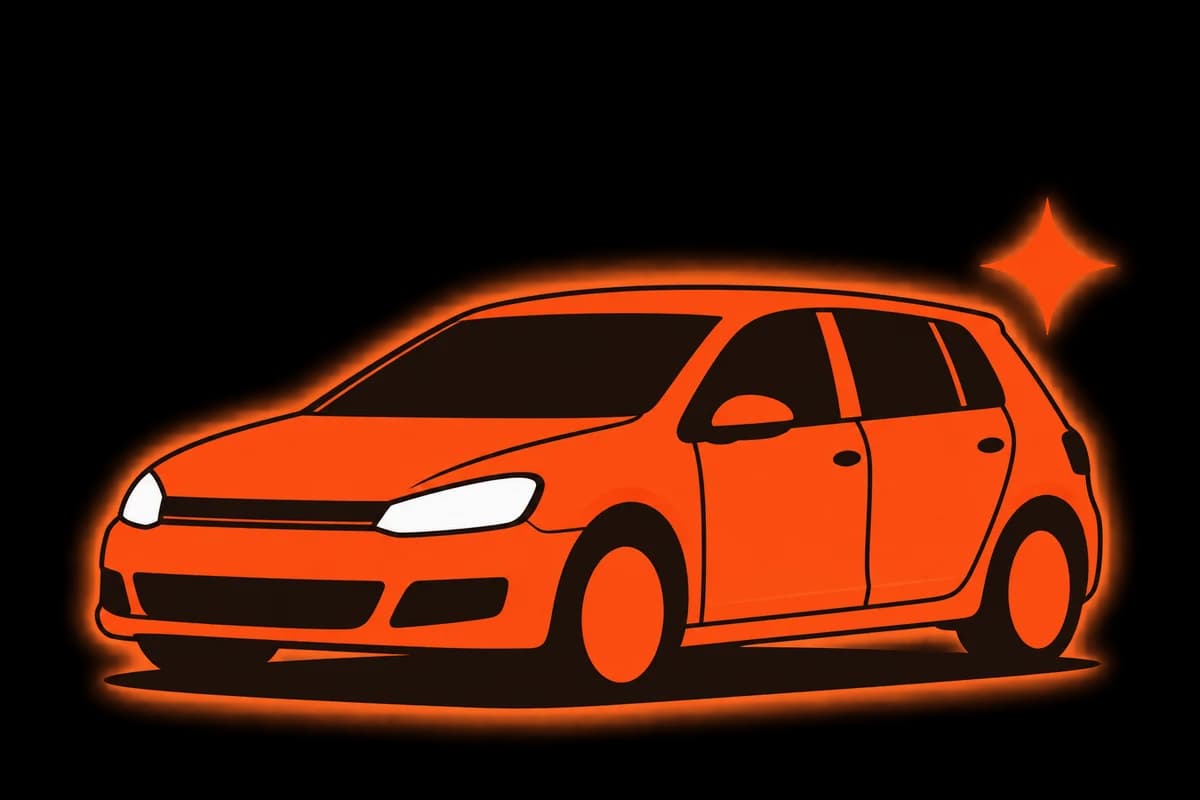 Volkswagen Golf 6, ilustracija